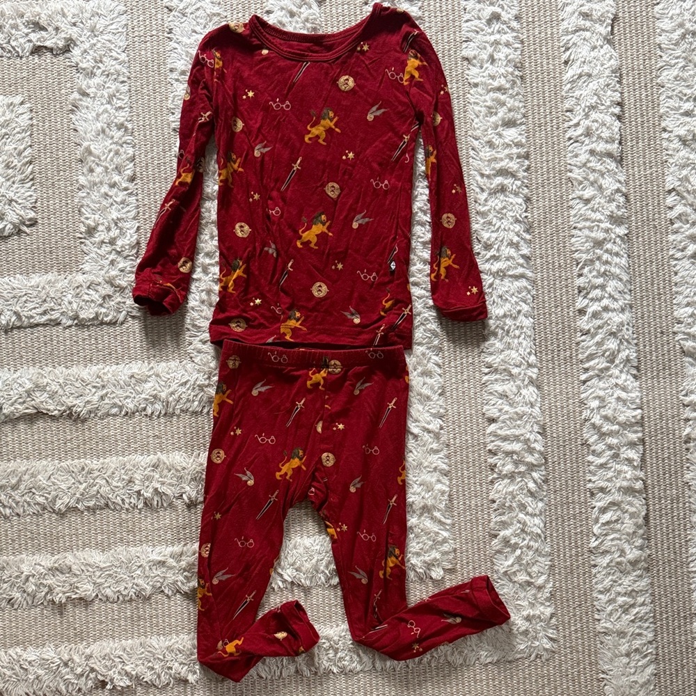 Kyte BABY Long Sleeve Pajamas Gryffindor